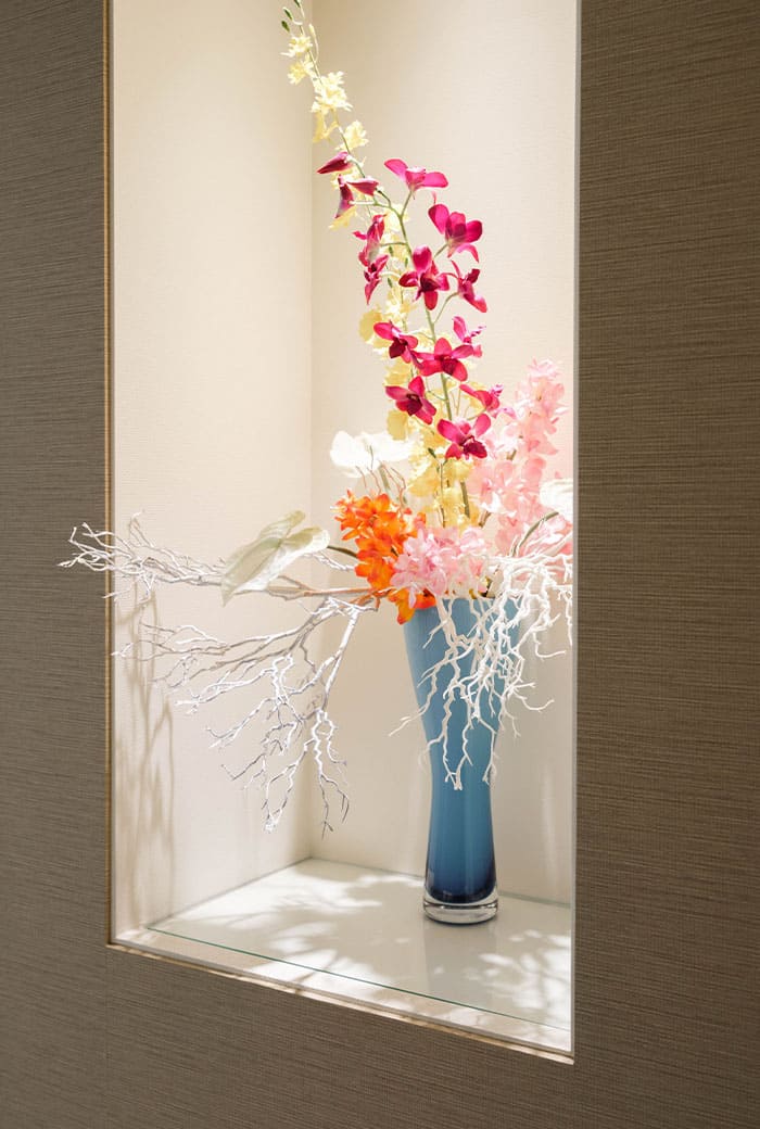 内観（花）